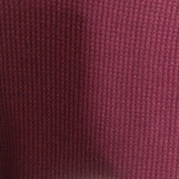 Burgundy long sleeve shirt (PINK) - Picture 4 of 4